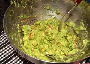 Guacamole in Bowl