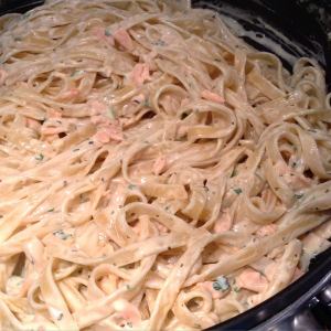 Tagliatelle in pan