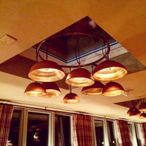 Crown & Punchbowl earthenware lampshades