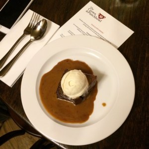 Crown & Punchbowl Sticky Toffee Pudding