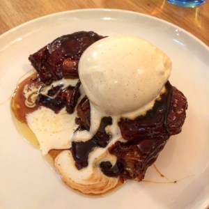 Flitch of Bacon apple tarte tatin