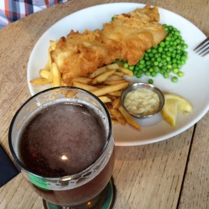 The Plough Shepreth Fish Chips Ale