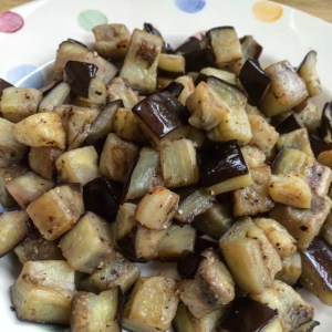 Pasta Norma aubergines
