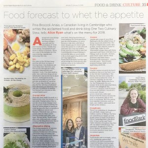 One Two Culinary Stew Cambridge Independent January 2018