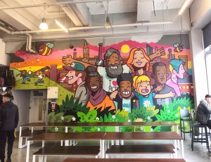 Arndale Market Manchester Mural