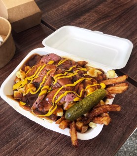 Blue Caribou Snack Bar Reuben Poutine