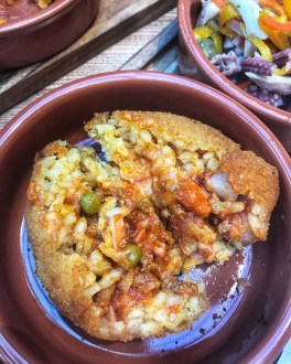 La Piazza by Signorelli Grafton Cambridge arancino inside