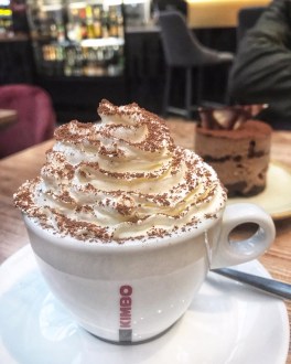 La Piazza by Signorelli Grafton Cambridge hot chocolate cream