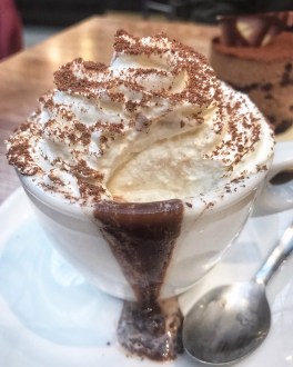 La Piazza by Signorelli Grafton Cambridge Italian hot chocolate