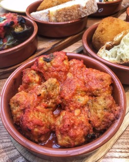 La Piazza by Signorelli Grafton Cambridge meatballs