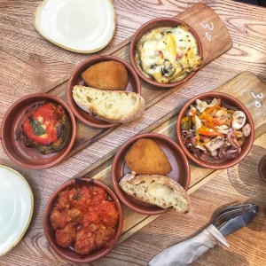 La Piazza by Signorelli Grafton Cambridge Mediterranean platters