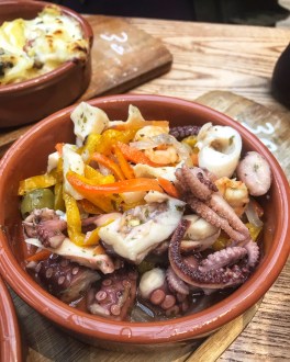 La Piazza by Signorelli Grafton Cambridge seafood salad