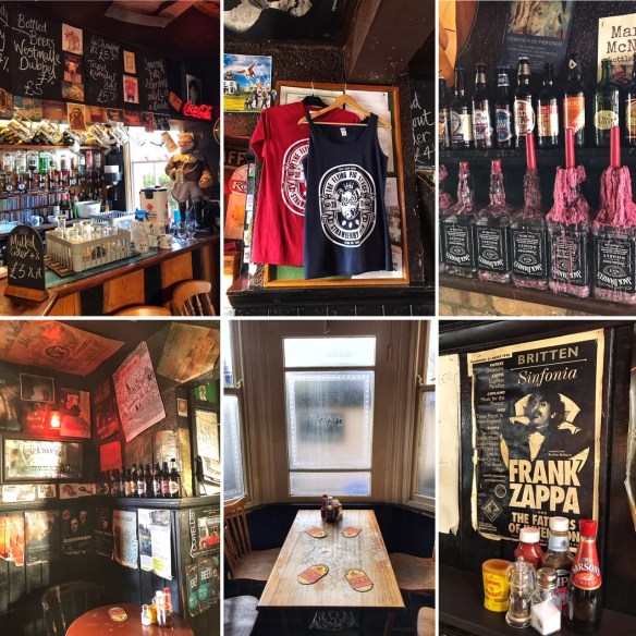 The Flying Pig Cambridge collage interior