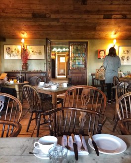 The Gunton Arms Norfolk breakfast room