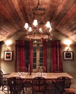 The Gunton Arms Norfolk Elk Room table