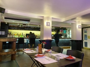 La Raza Cambridge bar area