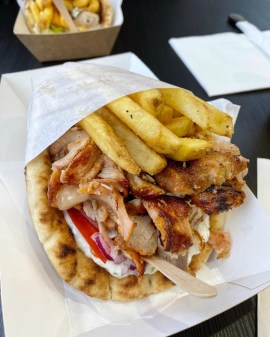 Hungrill Cambridge chicken pork gyros
