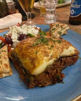 Moussaka The Three Horseshoes Stapleford