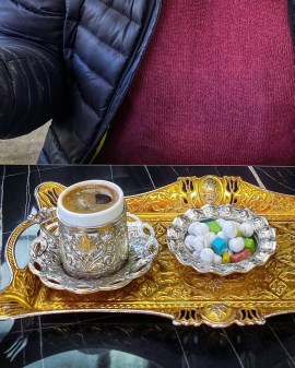 Botany Foodie Cambridge Turkish coffee tray