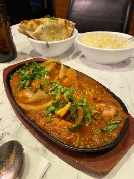 Prana Indian Restaurant Cambridge Naga Chicken Naan Pulao Rice