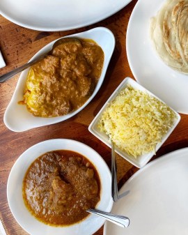 Chicken Curry Fried Chicken Masala Rice Boat Kerala Restaurant Cambridge