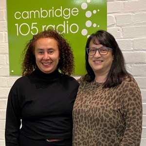Corinne and Pina Cambridge 105 radio