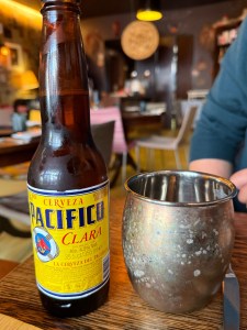 Frida Cocina Mestiza Porto beer